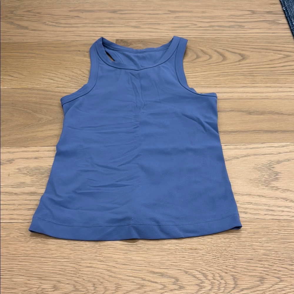 Lululemon Athletica Waterdrop Blue Align Waist length Tank Top